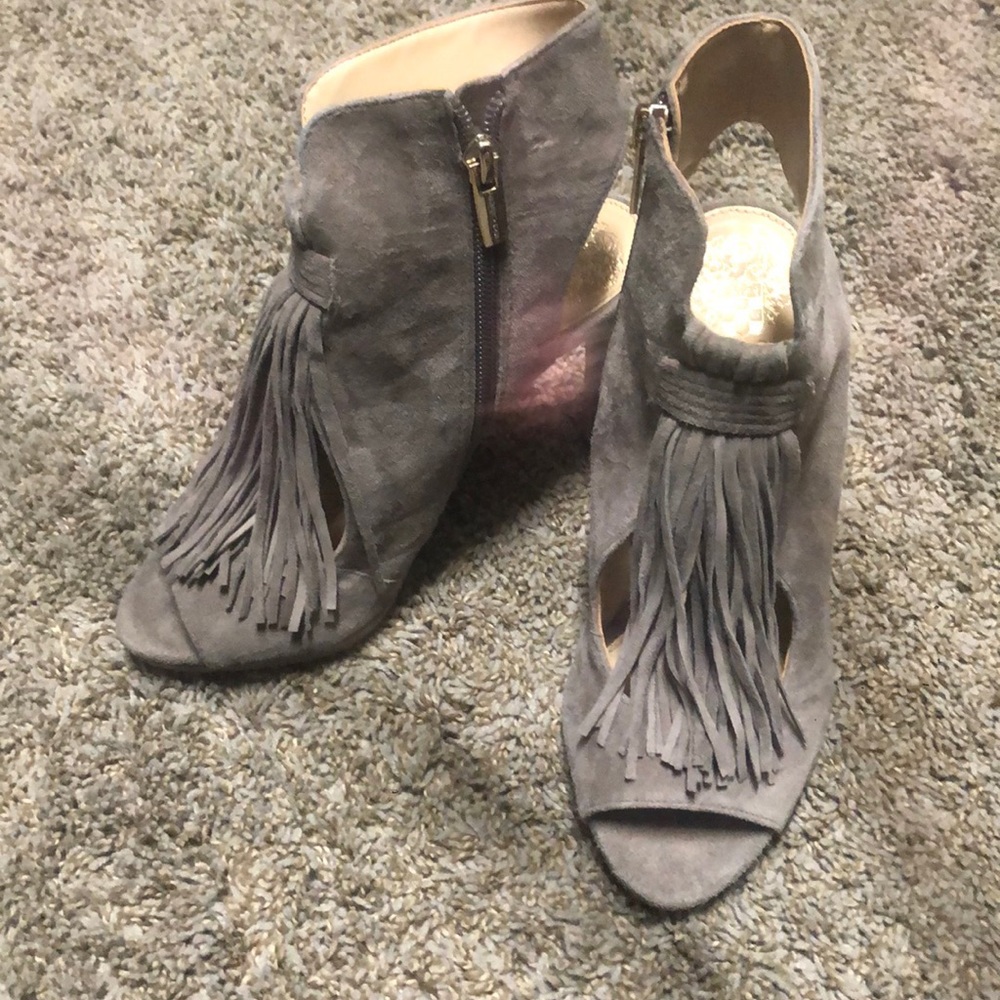 Tassel booties